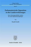 Parlamentarische Opposition in den Landesverfassungen.