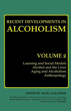 Recent Developments in Alcoholism - Galanter, Marc (ed.)