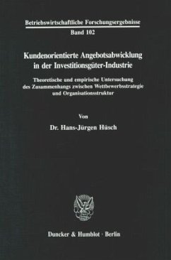 Cover Kundenorientierte Angebotsabwicklung in der Investitionsgüter-Industrie.