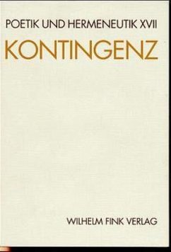 Kontingenz - Graevenitz, Gerhard von (ed.) / Marquard, Odo / Christen, Matthias