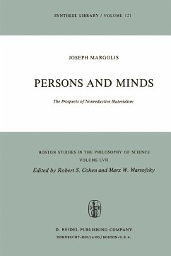 Persons and Minds - Margolis, Joseph
