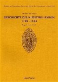 Geschichte des Klosters Lehnin 1180-1542, Regestenverzeichnis