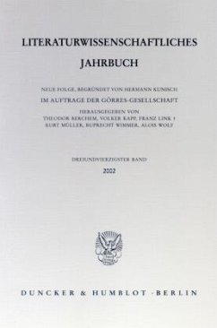 Literaturwissenschaftliches Jahrbuch.