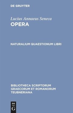 Naturalium quaestionum libri - Seneca, der Jüngere