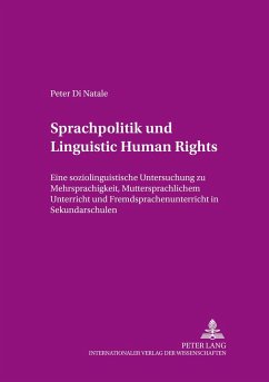 Sprachpolitik und «Linguistic Human Rights» - di Natale, Peter