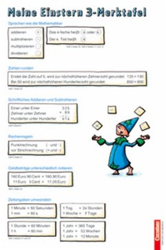 Einstern - Kartonbeilagen - Bisherige Ausgabe: Band 3 - Merktafel: Kartonbeilagen. 10 Stück im Beutel