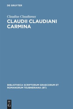 Claudii Claudiani Carmina - Claudianus, Claudius