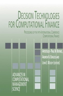 Decision Technologies for Computational Finance - Refenes, Apostolos-Paul N. (ed.) / Burgess, Andrew N. / Moody, John E.