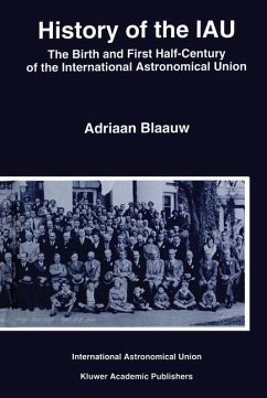 History of the IAU - Blaauw, Adriaan