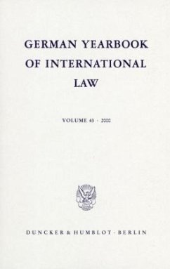 German Yearbook of International Law / Jahrbuch für Internationales Recht.