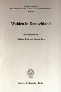 Wahlen in Deutschland. - Jesse, Eckhard / Löw, Konrad (Hgg.)