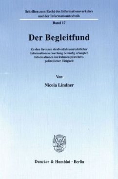 Der Begleitfund. - Lindner, Nicola