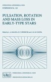 Pulsation, Rotation and Mass Loss in Early-Type Stars