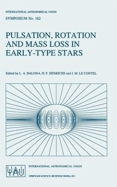 Pulsation, Rotation and Mass Loss in Early-Type Stars - International Astronomical Union