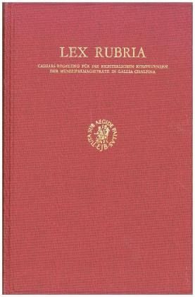 Lex Rubria.