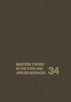 Masters Theses in the Pure and Applied Sciences - Shafer, Wade H. (ed.)