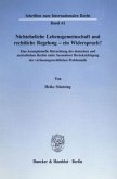 Nichteheliche Lebensgemeinschaft und rechtliche Regelung - ein Widerspruch?