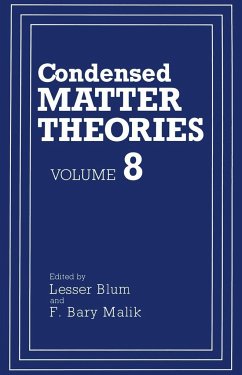 Condensed Matter Theories - Blum, Lesser (ed.) / Malik, F.Barry