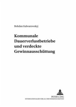 Cover Kommunale Dauerverlustbetriebe und verdeckte Gewinnausschüttung