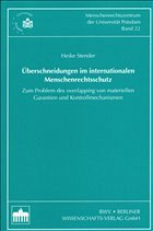 Cover Überschneidungen im internationalen Menschenrechtsschutz