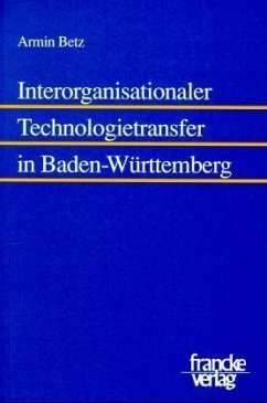 Cover Interorganisationaler Technologietransfer in Baden-Württemberg