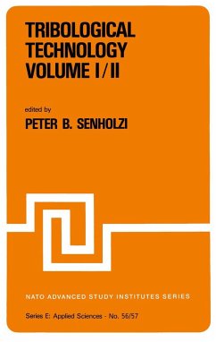 Tribological Technology Volume I; Volume II - Senholzi