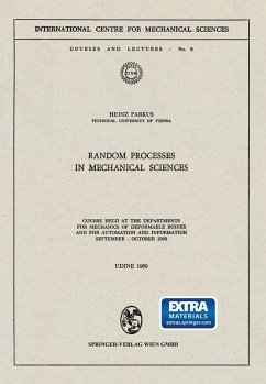 Random Processes in Mechanical Sciences - Parkus, Heinz