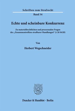 Echte und scheinbare Konkurrenz. - Wegscheider, Herbert