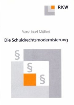 Cover Die Schuldrechtsmodernisierung.