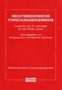 Festschrift zum 70. Lebensjahr für Otto Pribilla, Lübeck