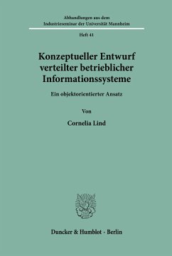 Konzeptueller Entwurf verteilter betrieblicher Informationssysteme. - Lind, Cornelia