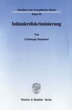 Inländerdiskriminierung - Hammerl, Christoph