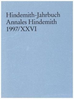 Hindemith-Jahrbuch Hindemith-Jahrbuch