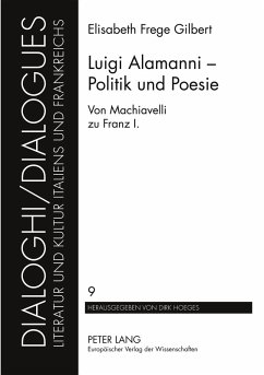 Cover Luigi Alamanni - Politik und Poesie