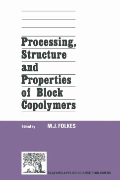 Processing, Structure and Properties of Block Copolymers - Folkes, M. J.