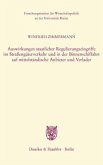 Auswirkungen staatlicher Regulierungseingriffe im Straßengüterverkehr und in der Binnenschiffahrt auf mittelständische A