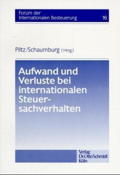 Cover Aufwand und Verluste bei internationalen Steuersachverhalten
