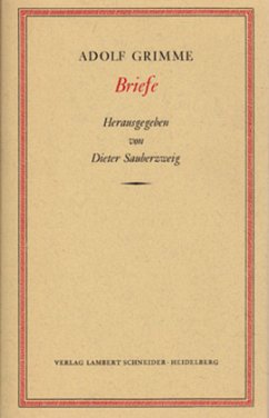 Briefe - Grimme, Adolf