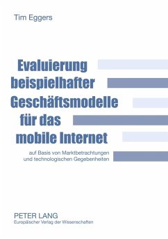Cover Evaluierung beispielhafter Geschäftsmodelle für das mobile Internet