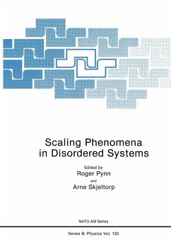 Scaling Phenomena in Disordered Systems - Pynn, Roger; Skjeltorp, Arne