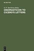 Onomasticon to Cicero's Letters