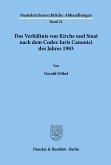 Das Verhältnis von Kirche und Staat nach dem Codex Iuris Canonici des Jahres 1983.