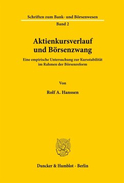 Cover Aktienkursverlauf und Börsenzwang.