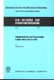 Anlageinvestitionen und Anlagevermögen in Berlin (West) 1950 bis 1965.