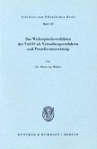 Das Widerspruchsverfahren der VwGO als Verwaltungsverfahren und Prozeßvoraussetzung.