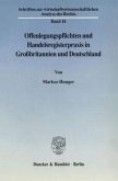 Offenlegungspflichten und Handelsregisterpraxis in Großbritannien und Deutschland.