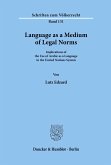 Language as a Medium of Legal Norms.