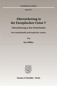 Cover Alterssicherung in der Europäischen Union V.