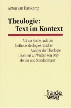 Theologie, Text im Kontext - Harskamp, Anton van