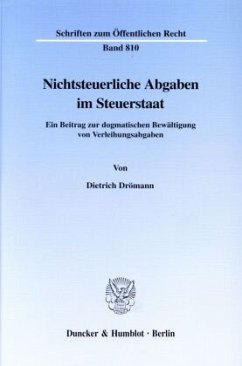 Cover Nichtsteuerliche Abgaben im Steuerstaat.